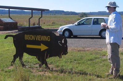 j.c. is a bison...get it?  HA!